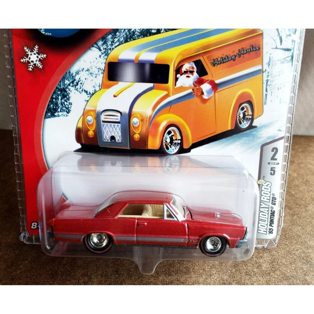Hot Wheel '65 PONTIAC GTO Metallic RED 2/5 2006 HOLIDAY RODS 1:64 RL REAL RIDERS